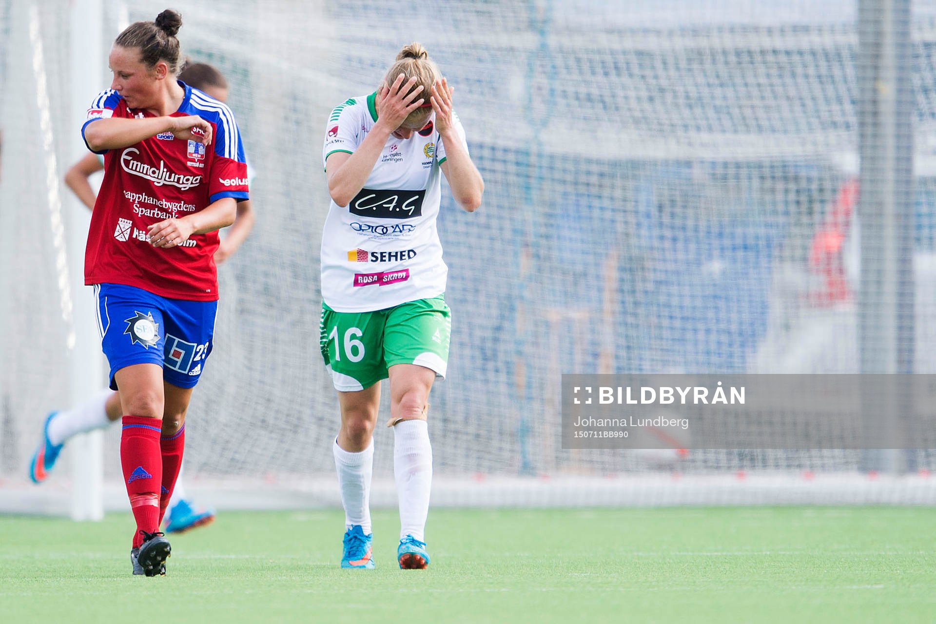 Hammarbys Katrin Schmidt deppar