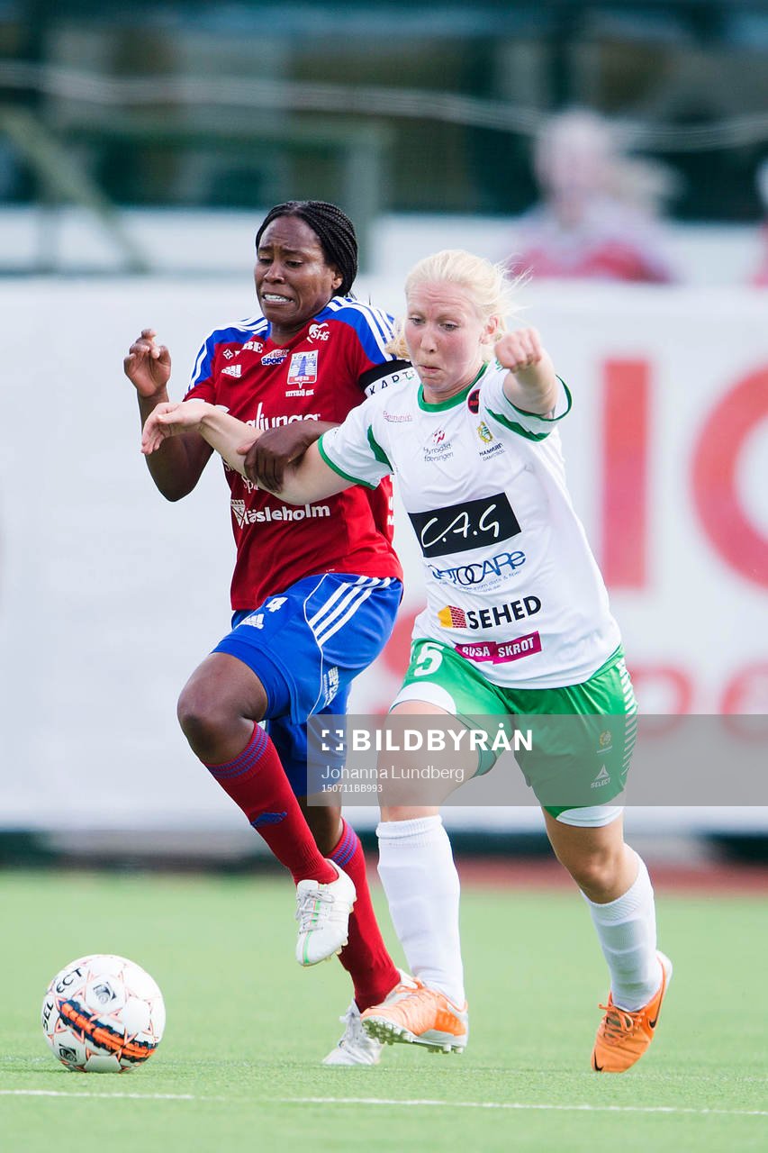 Vittsjös Ifeoma Dieke och Hammarbys Ellinor Lindbom
