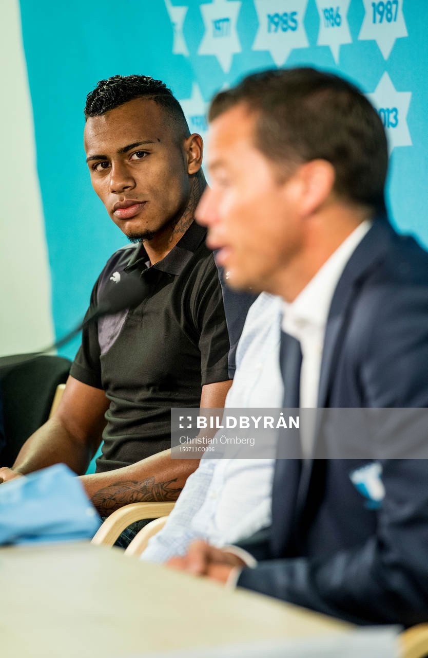 Malmö FF presenterar ett nyförvärv i form av Luis Felipe
