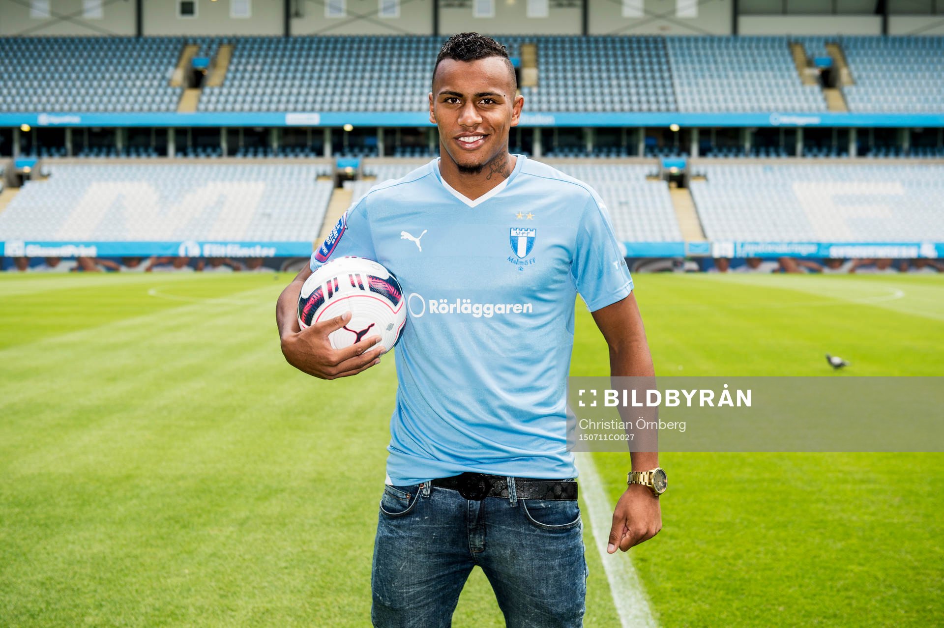 Malmö FF presenterar ett nyförvärv i form av Luis Felipe