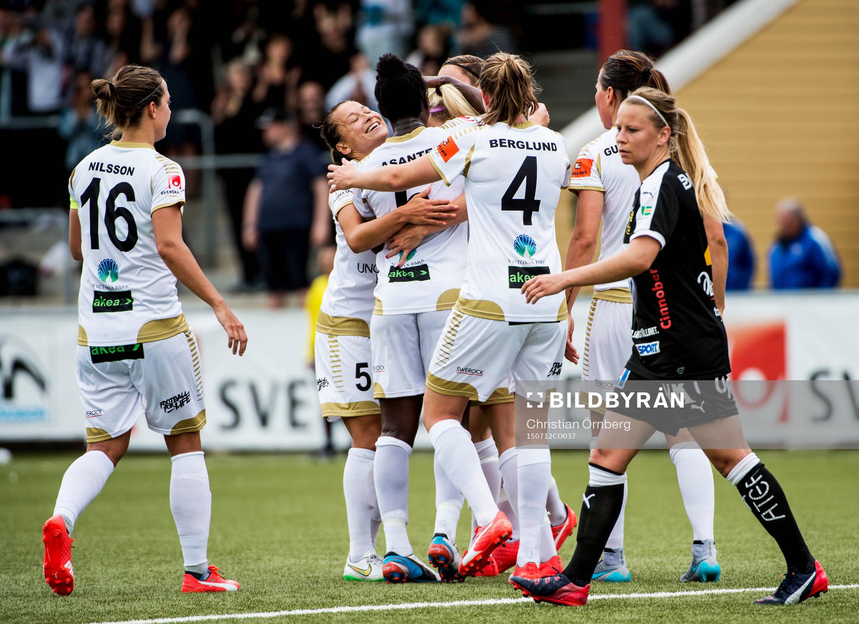 Jubel i FC Rosengårds