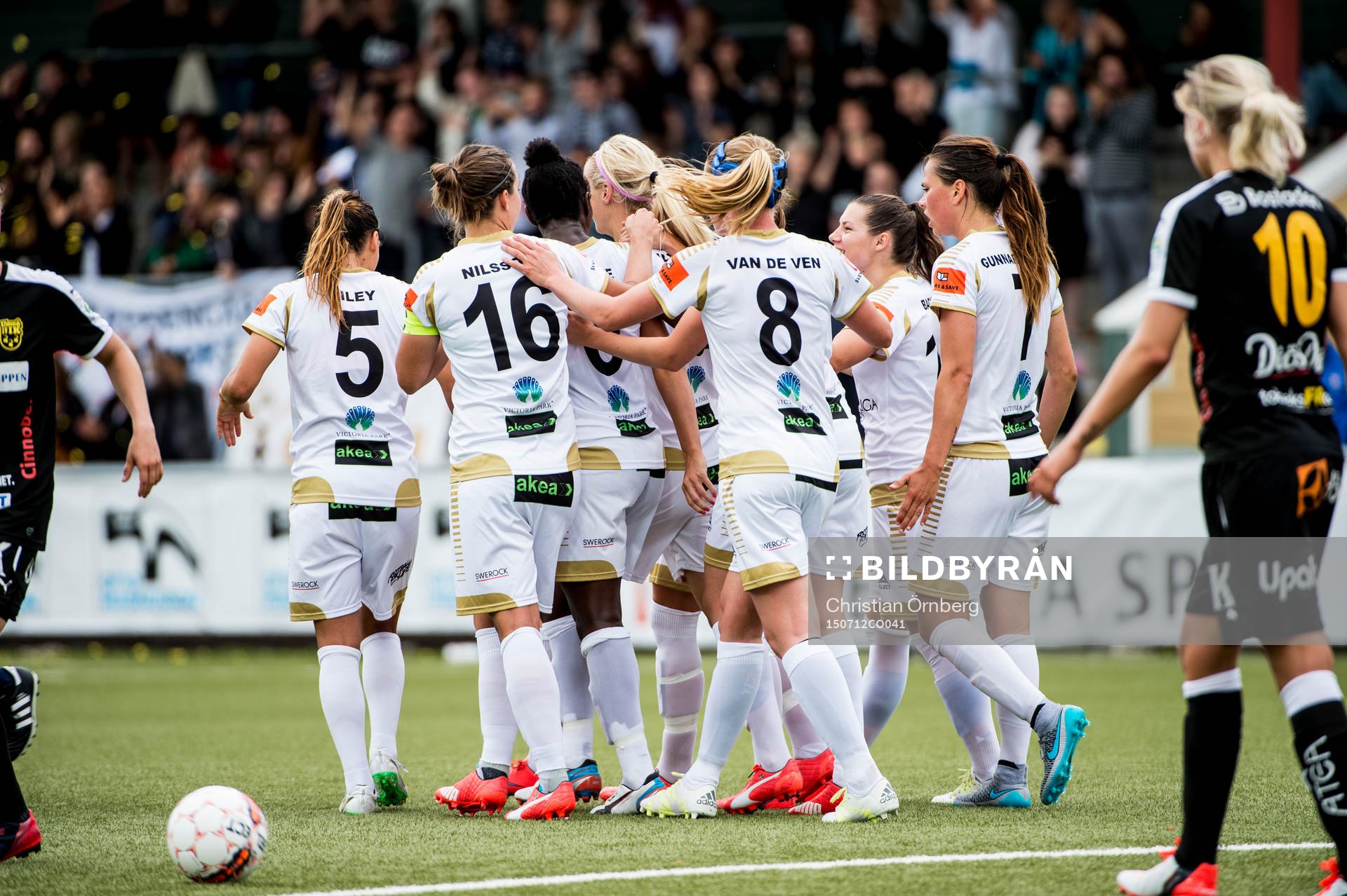Jubel i FC Rosengårds