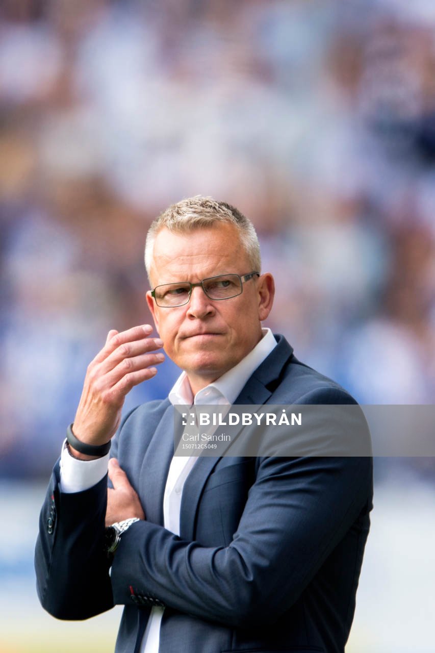 Norrköpings tränare Jan Andersson
