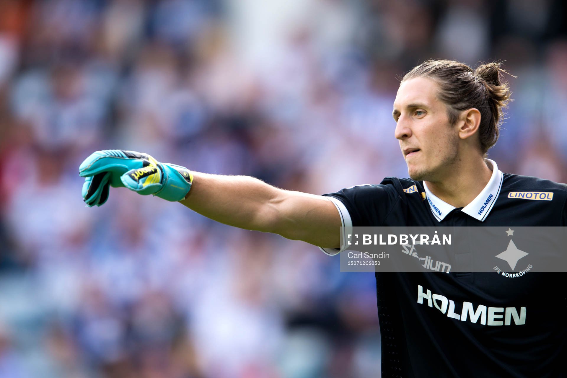 Norrköpings målvakt David Mitov Nilsson
