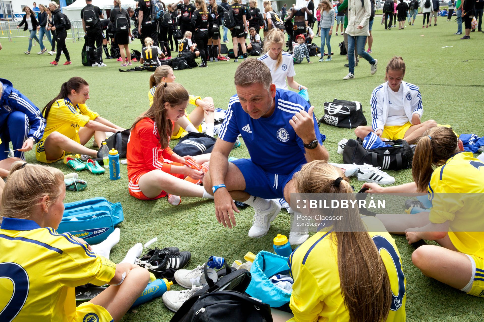 Umeå - Chelsea på SKF Arena i Göteborg