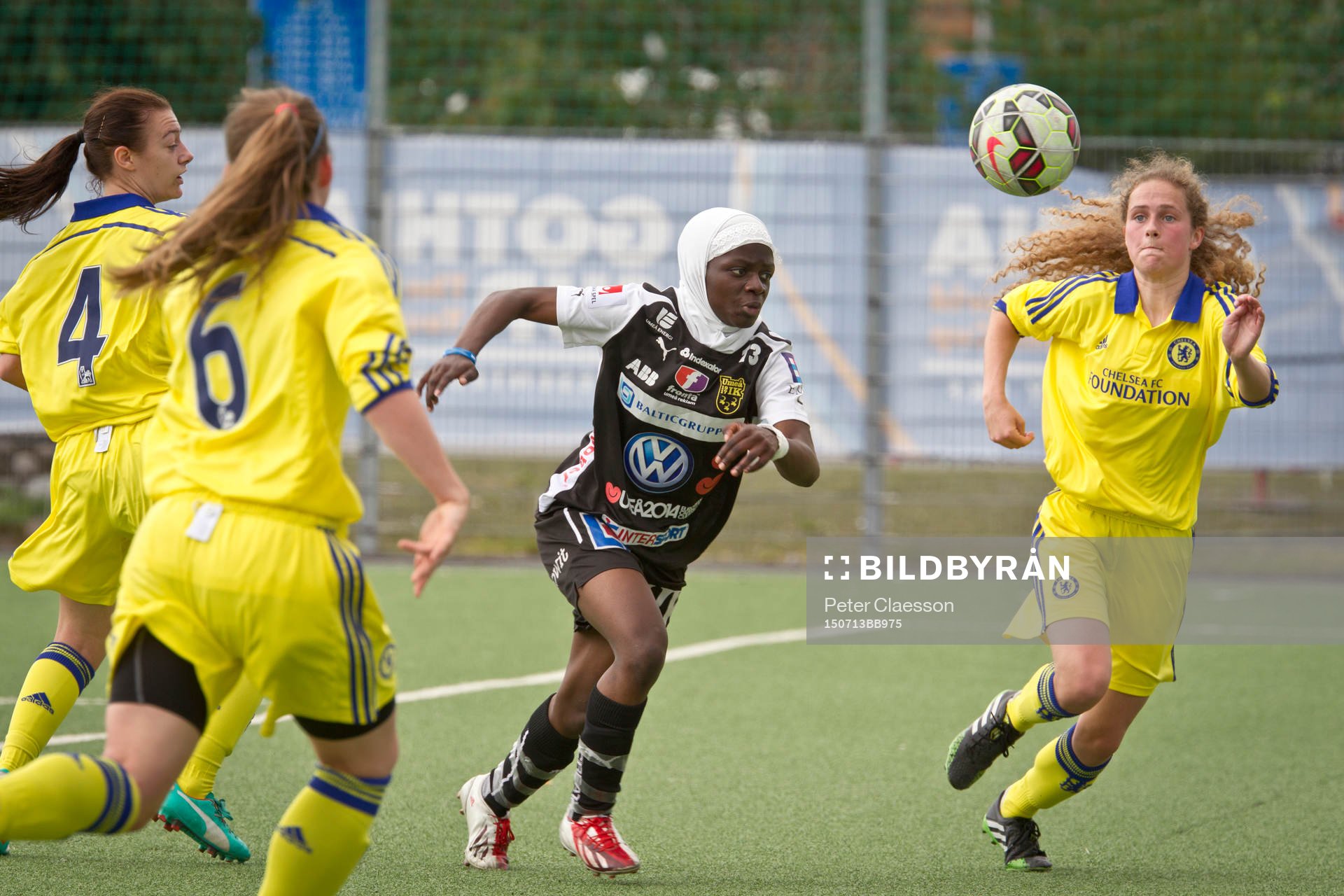Fotboll, Gothia Cup, Tipselit Trophy: Umeå - Chelsea på SKF Arena i Göteborg.
