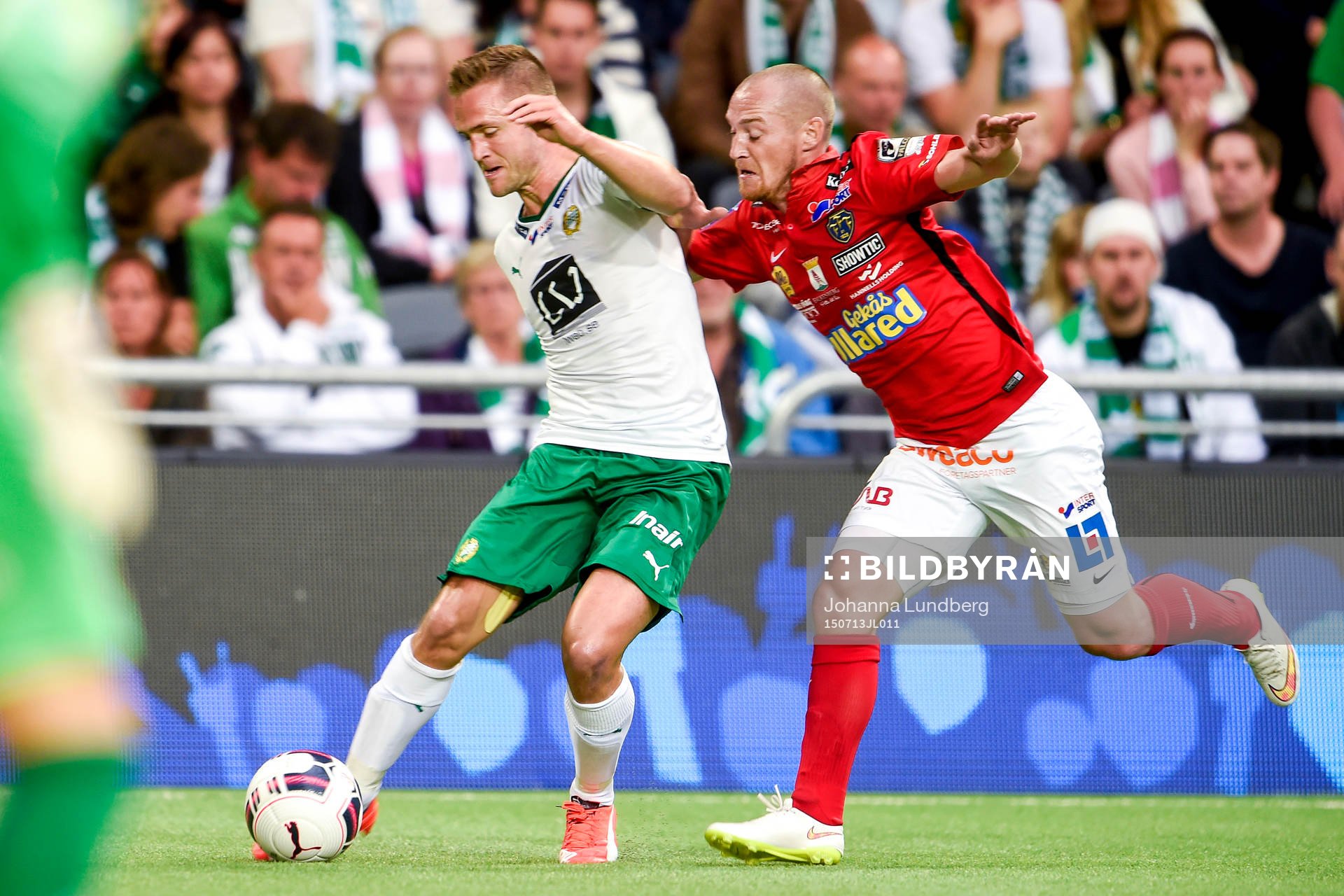 Hammarbys Mats Solheim och Falkenbergs Christoffer Carlsson