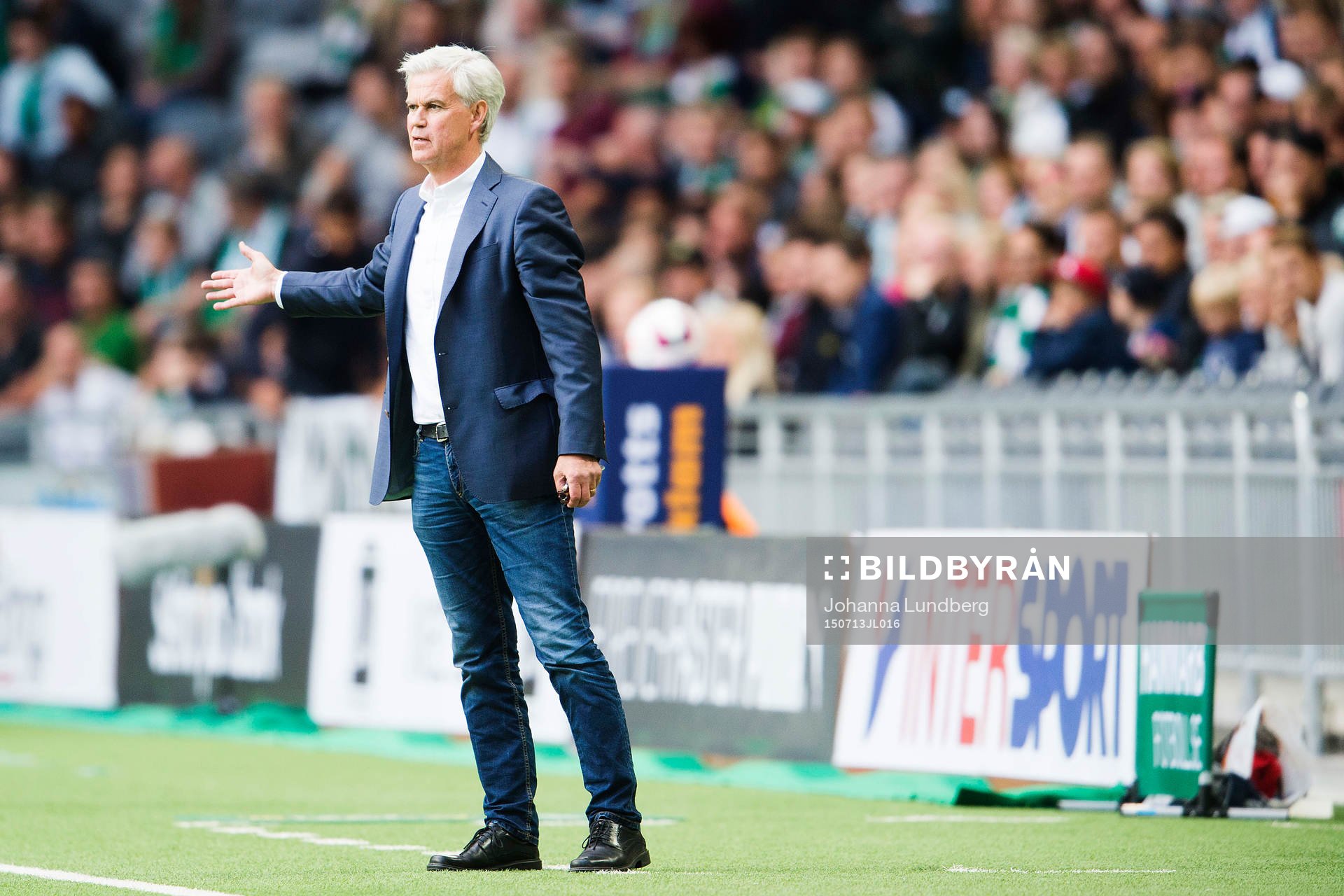 Hammarbys tränare Nanne Bergstrand