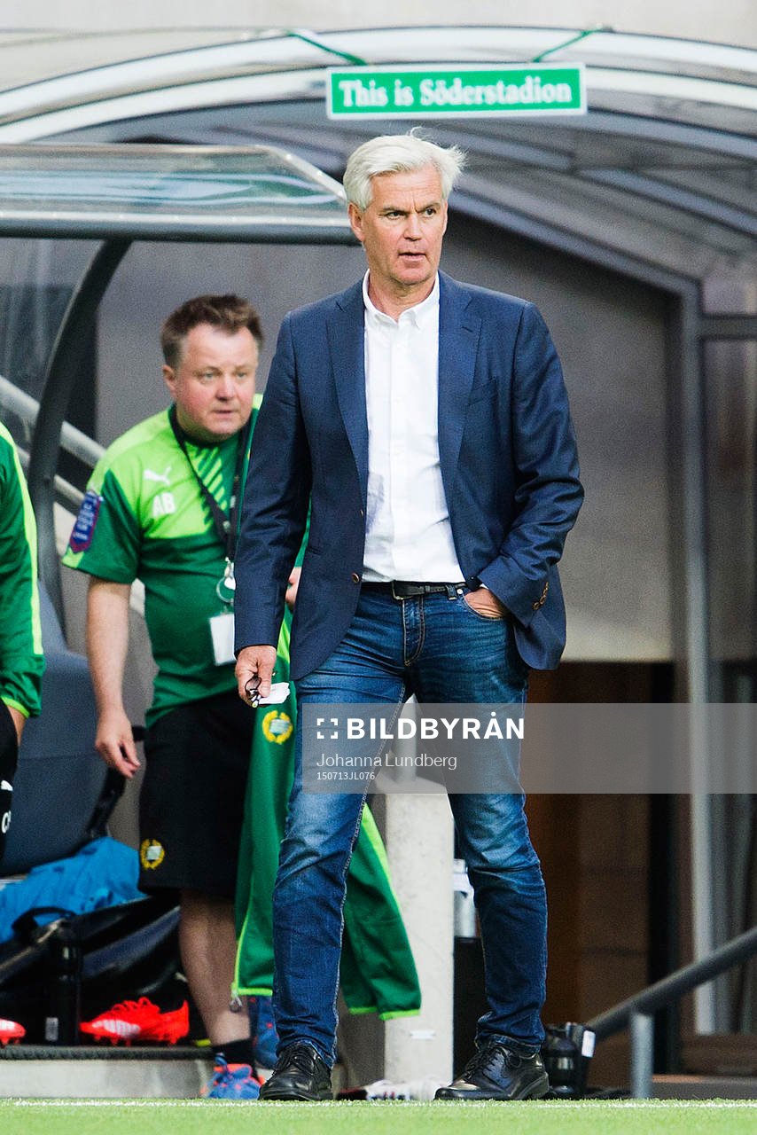 Hammarbys tränare Nanne Bergstrand