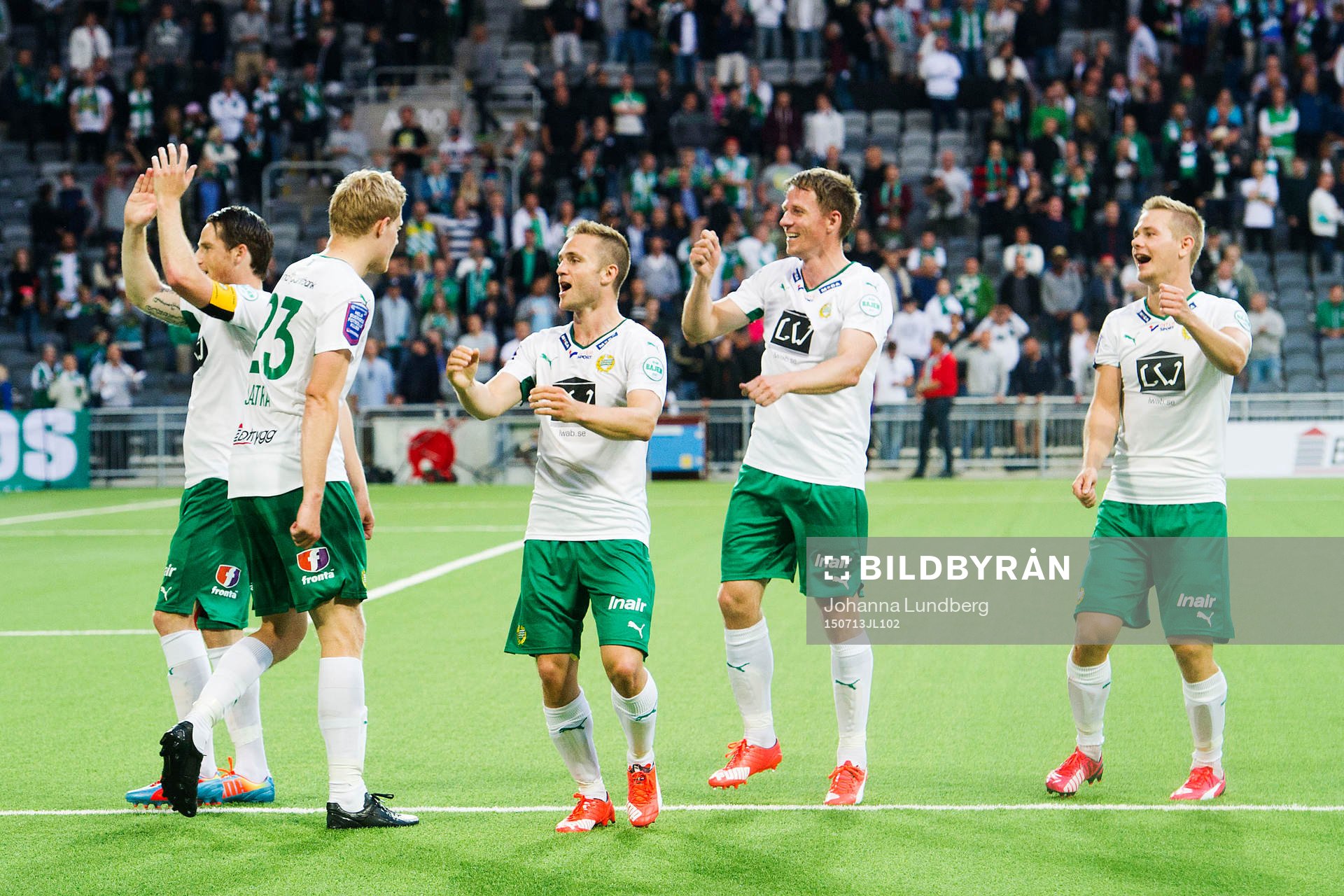 Hammarbys Johan Persson, Mats Solheim och Jan Gunnar Solli