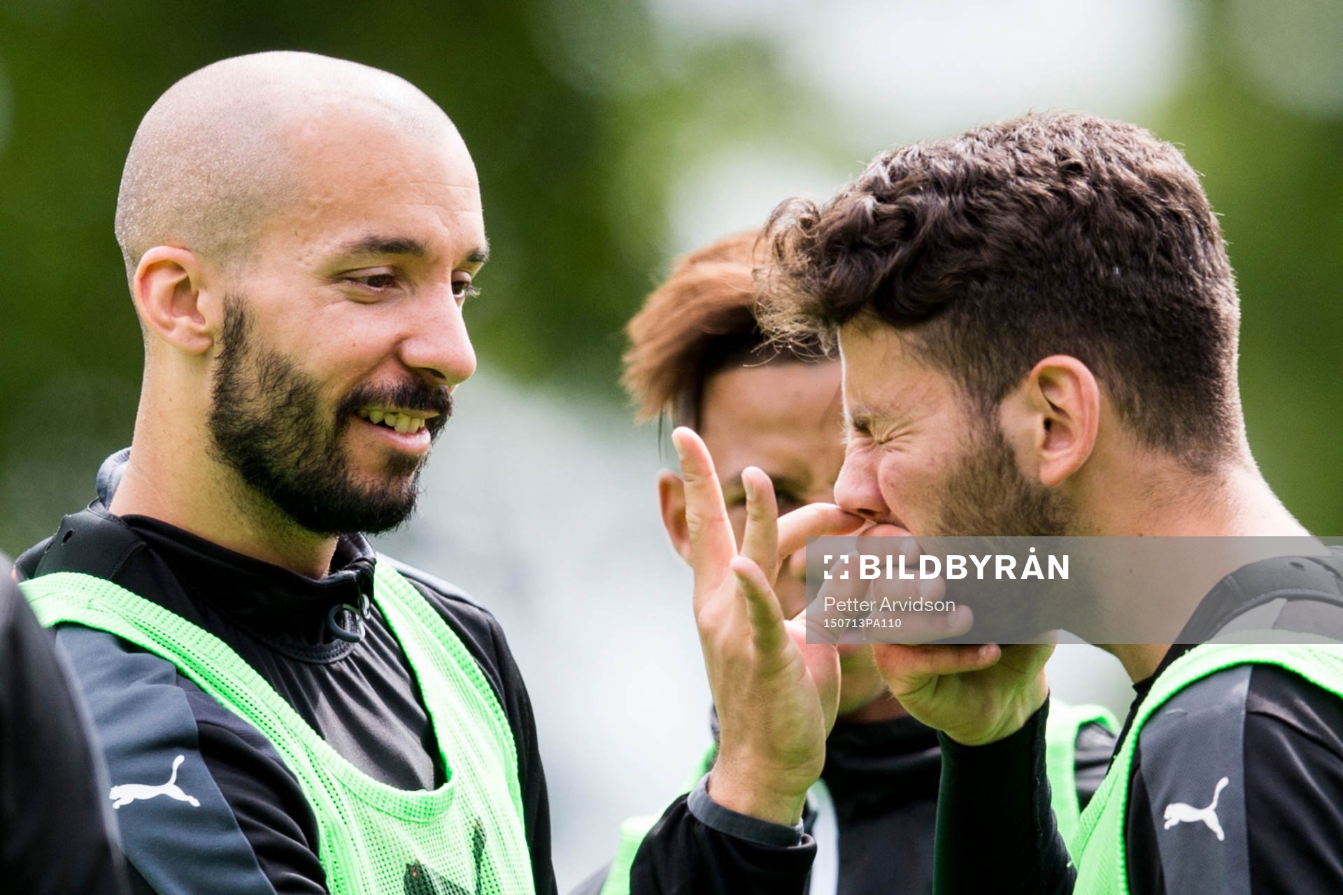 Malmö FFs Guillermo Molins och Erdal Rakip