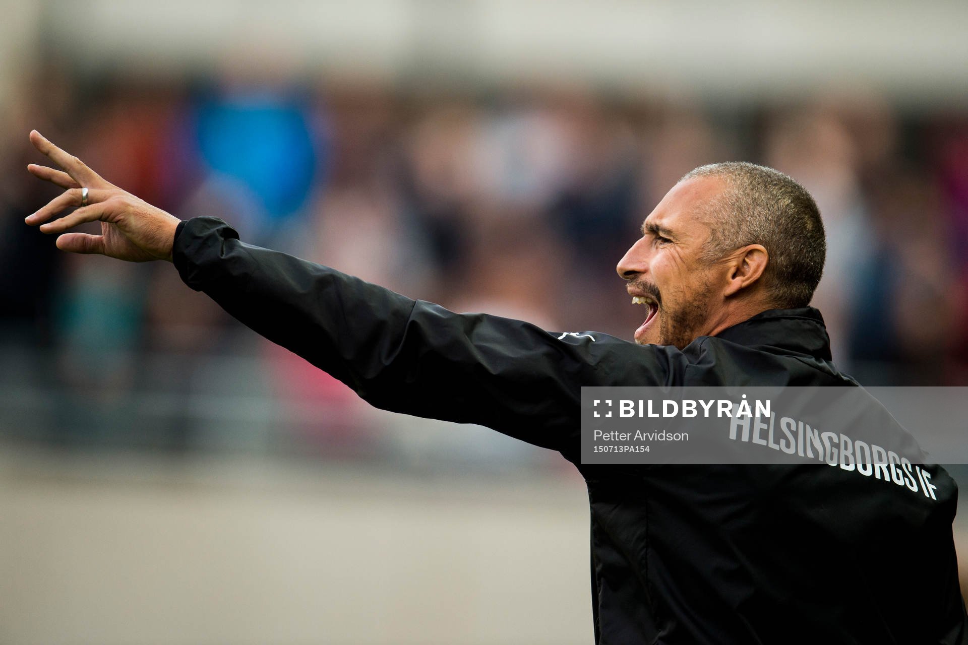 Helsingborgs manager Henrik Larsson