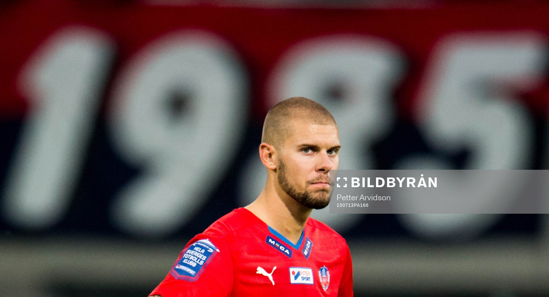 Helsingborgs Robin Simovic deppar
