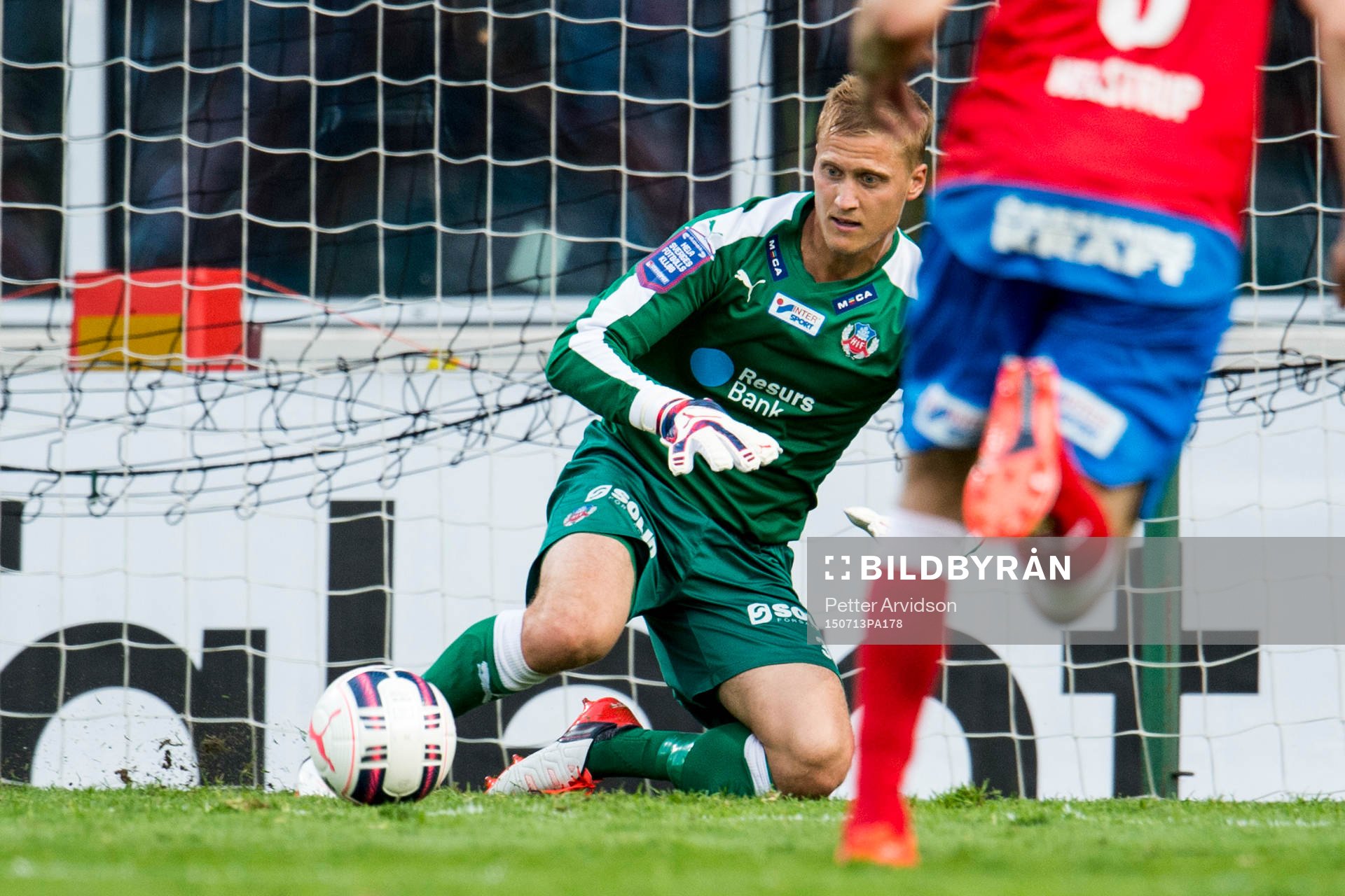 Helsingborgs målvakt Pär Hansson