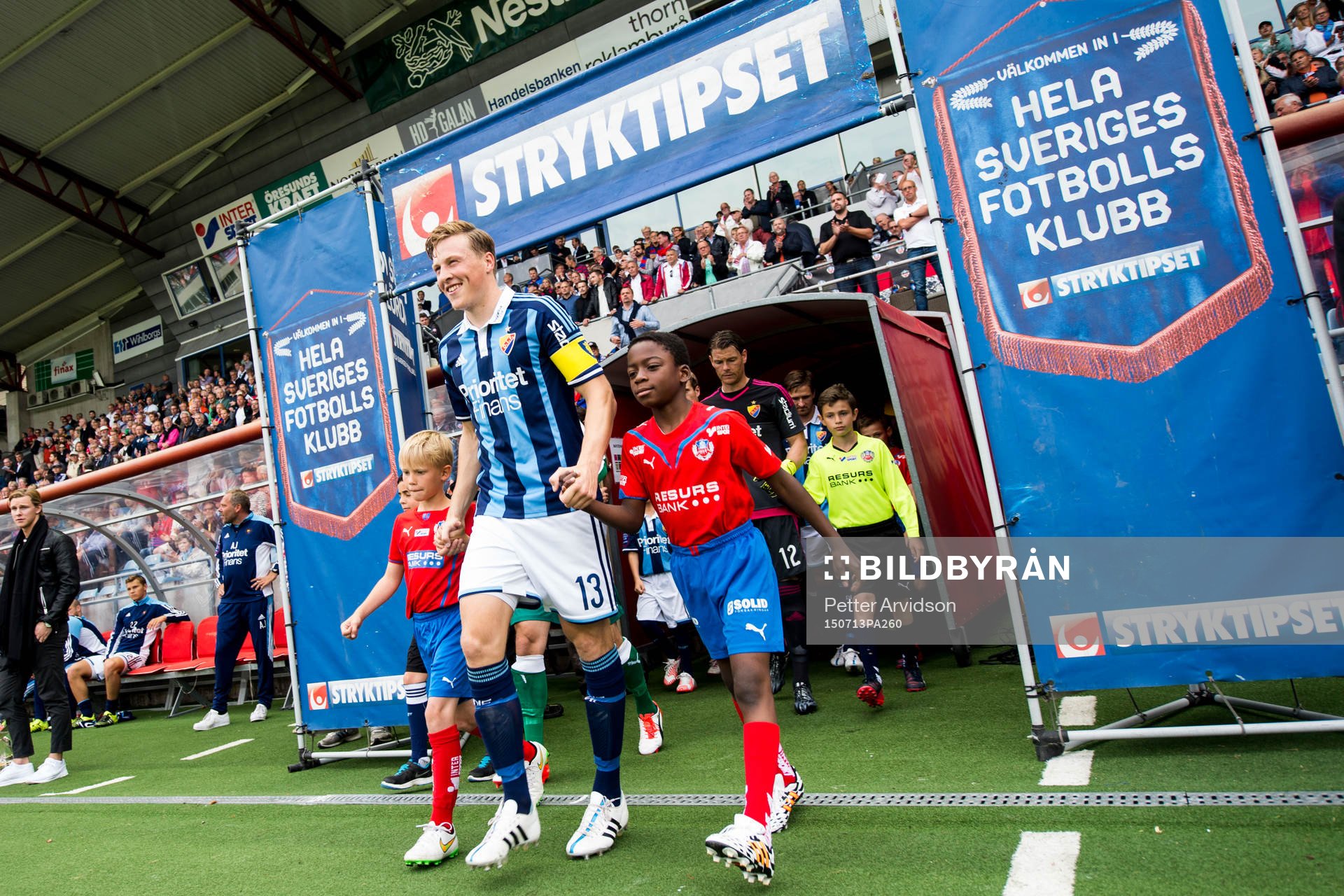 Djurgårdens Emil Bergström gör entré