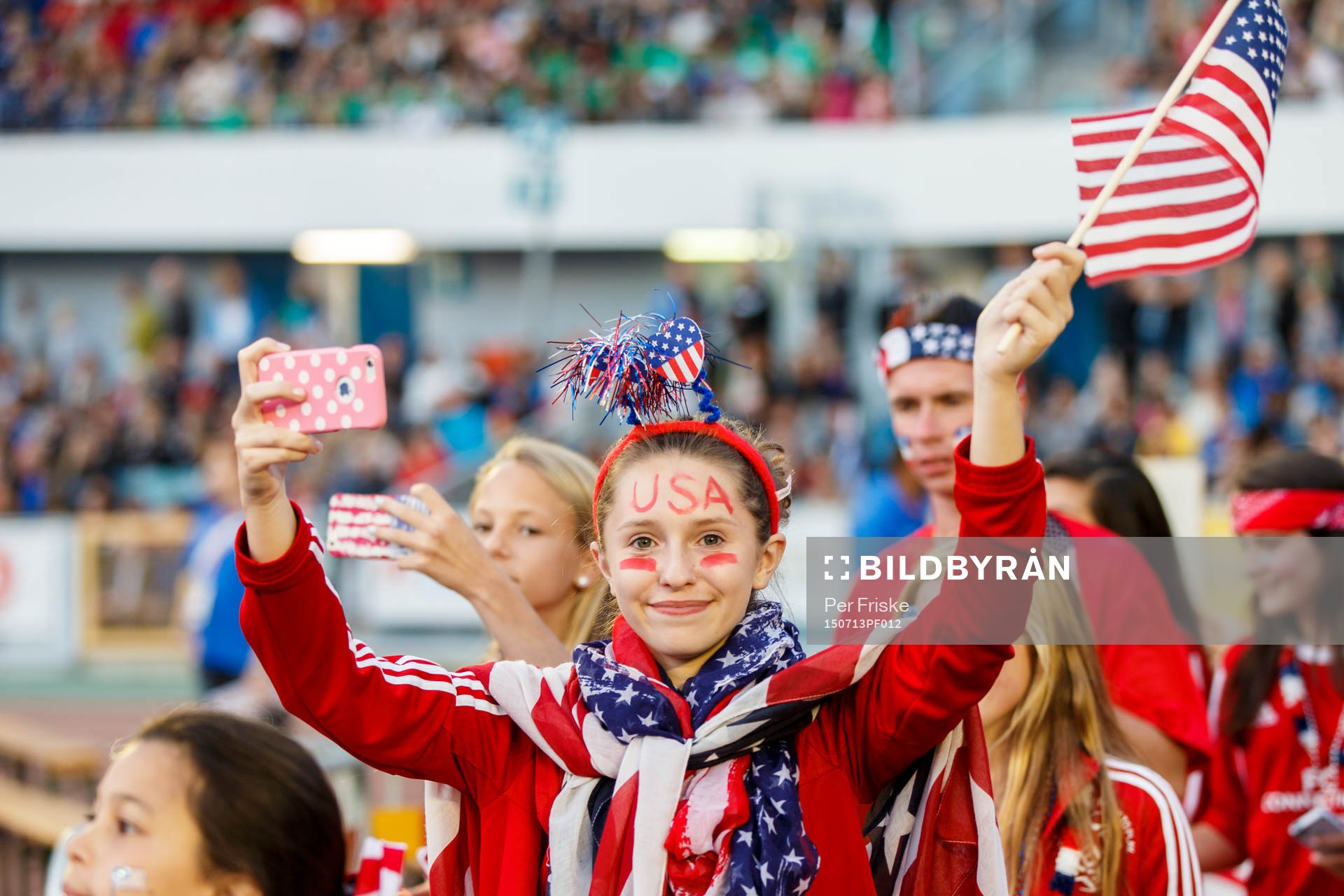 En flicka från USA