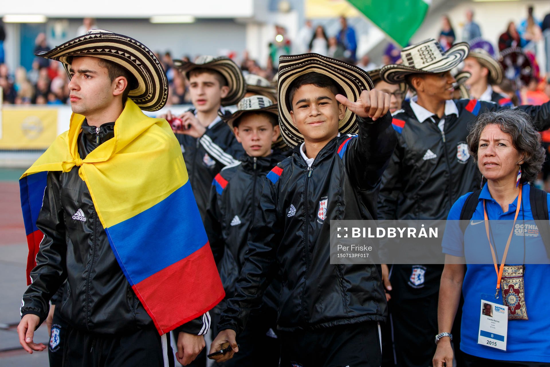 Ungdomar från Colombia
