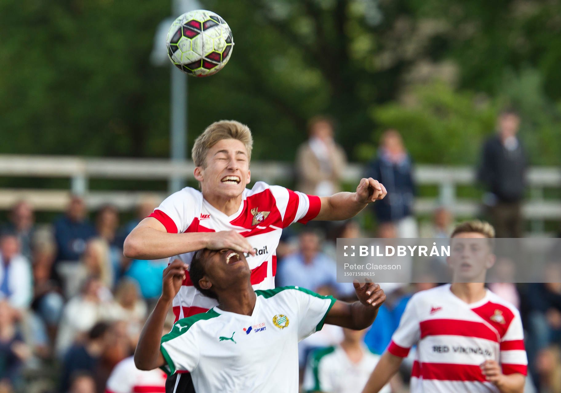 Fotboll, Gothia Cup, Tipselit Trophy: Hammarby - Doncaster på Heden i Göteborg.