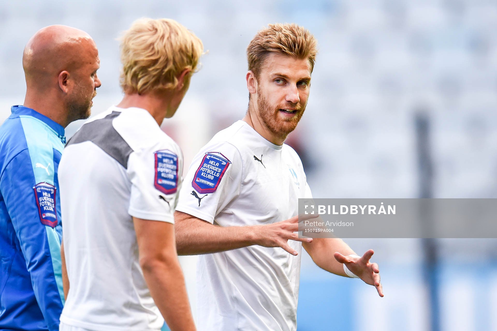 Malmö FFs Rasmus Bengtsson och Franz Brorsson i samtal