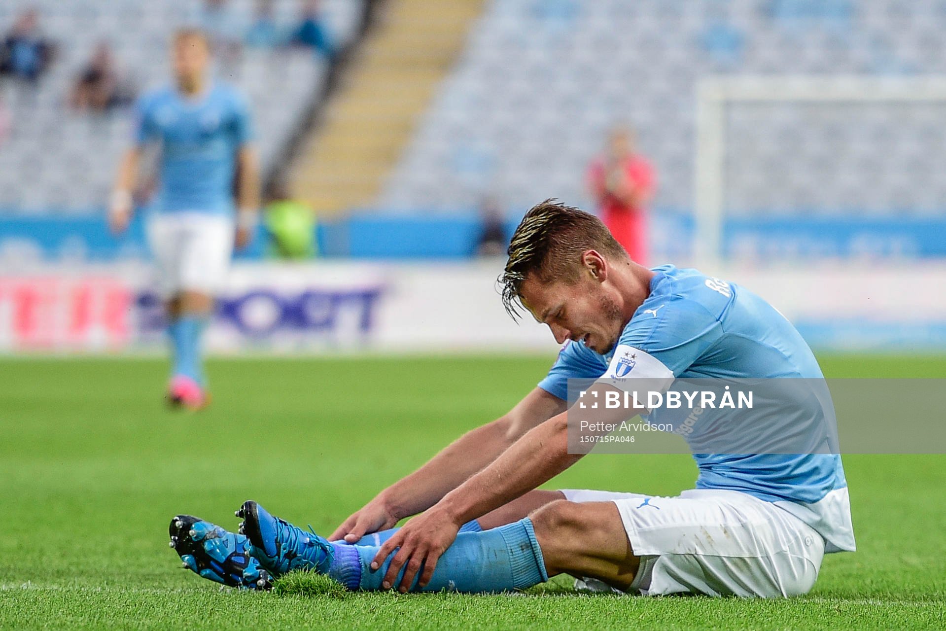 Malmö FFs Markus Rosenberg deppar