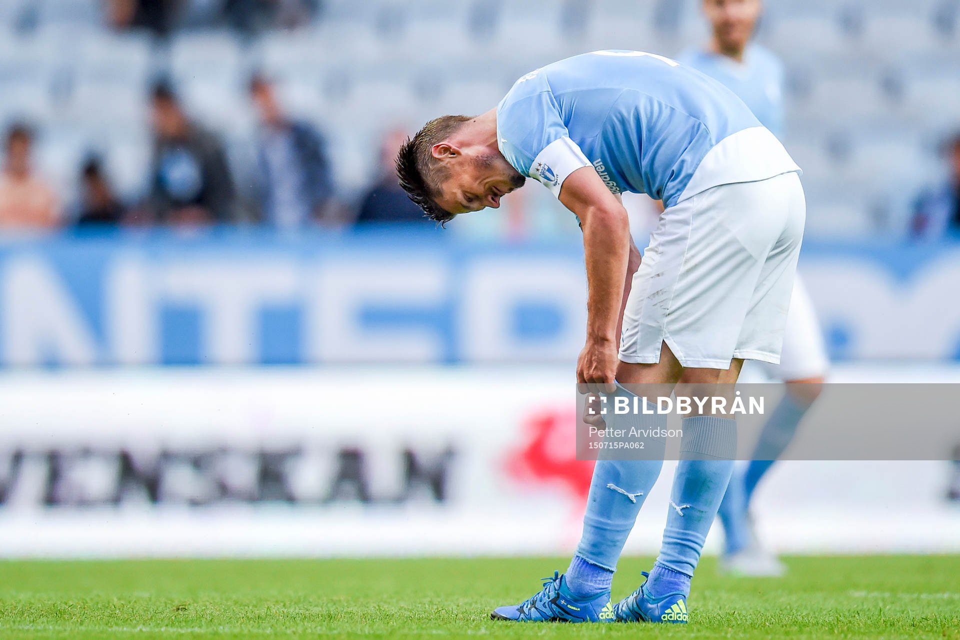Malmö FFs Markus Rosenberg deppar