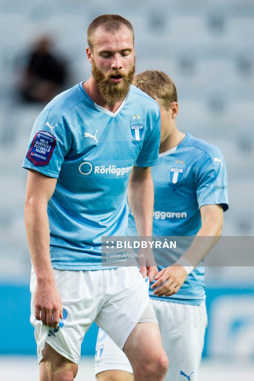 Malmö FFs Jo Inge Berget deppar