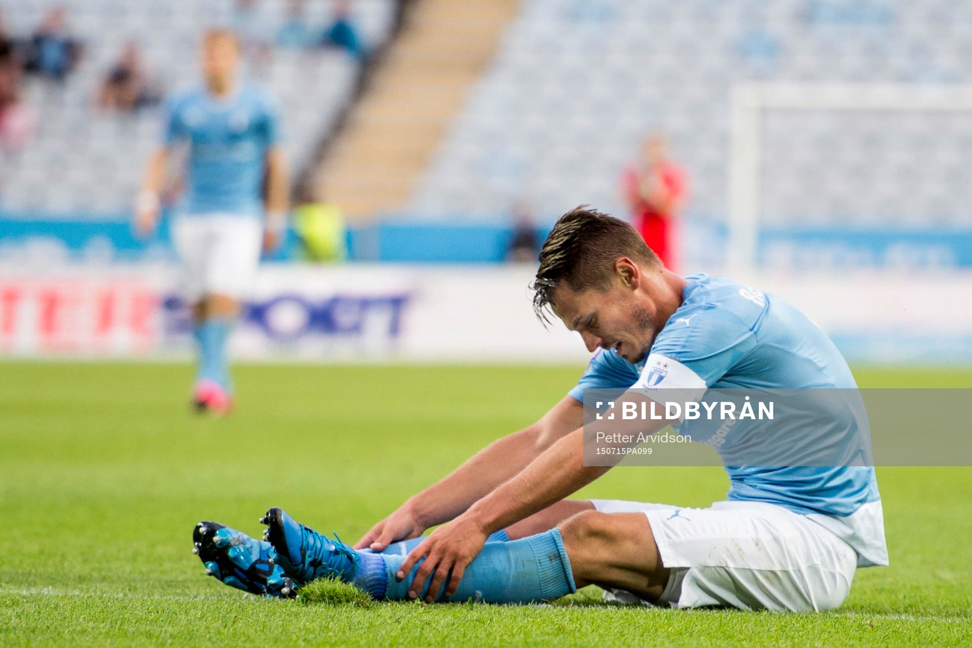 Malmö FFs Markus Rosenberg deppar