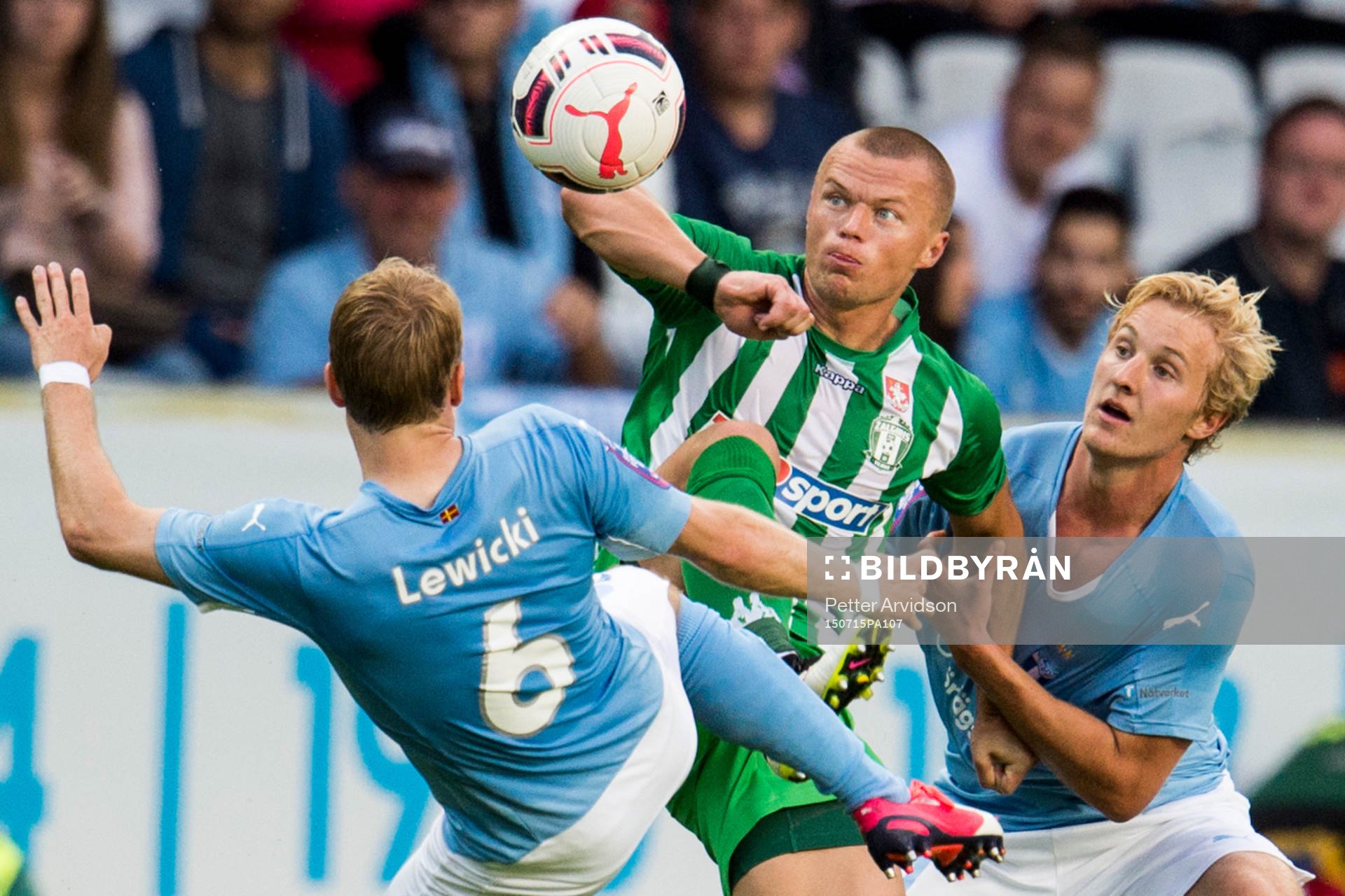 Malmö FFs Oscar Lewicki och Franz Brorsson