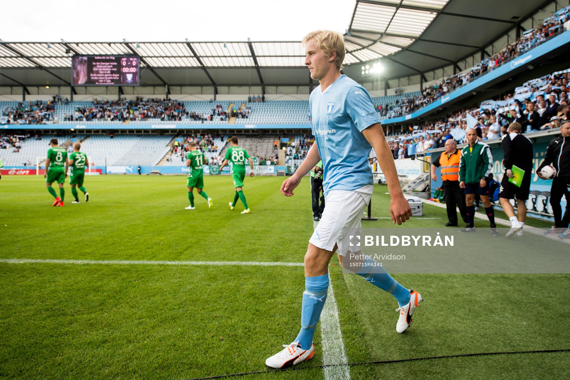 Malmö FFs Franz Brorsson gör entré
