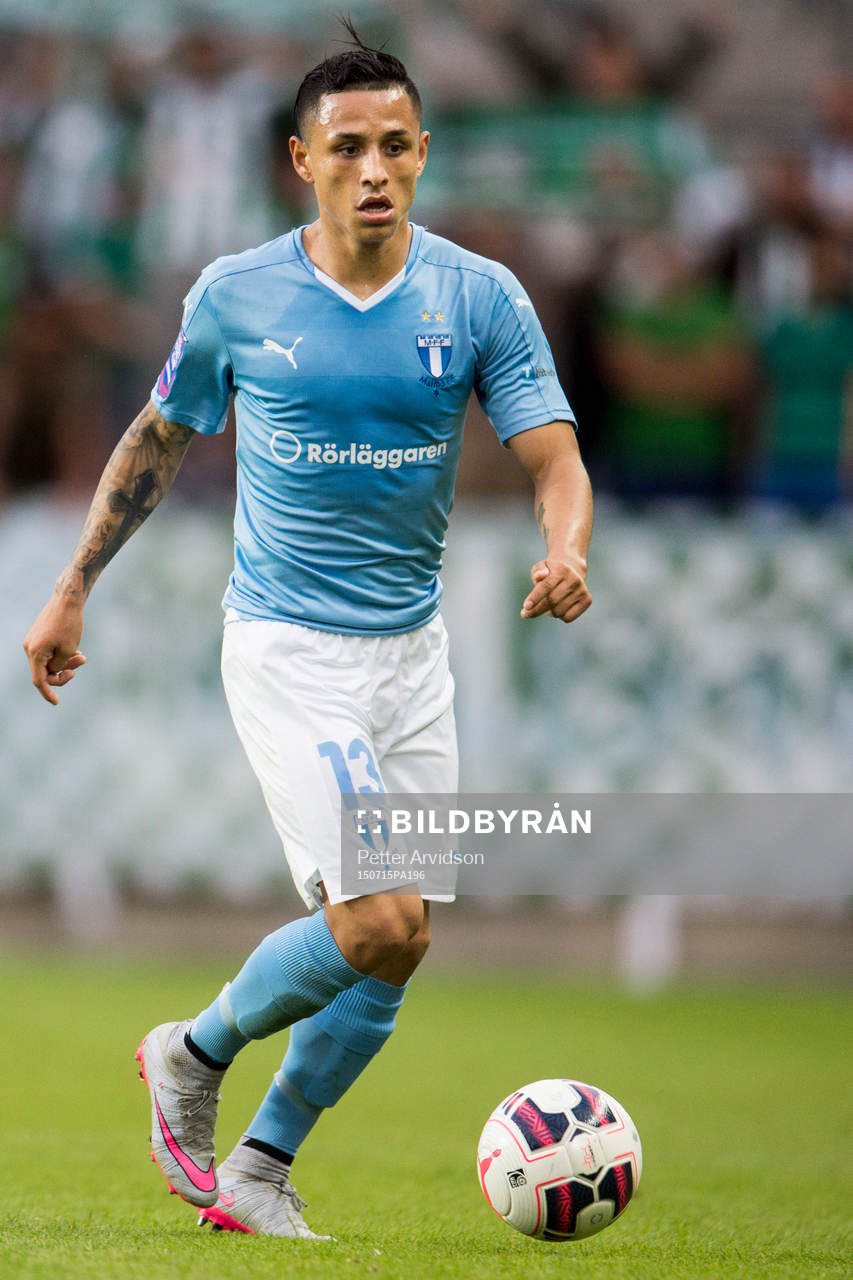 Malmö FFs Victor Yoshimar Yotun Flores