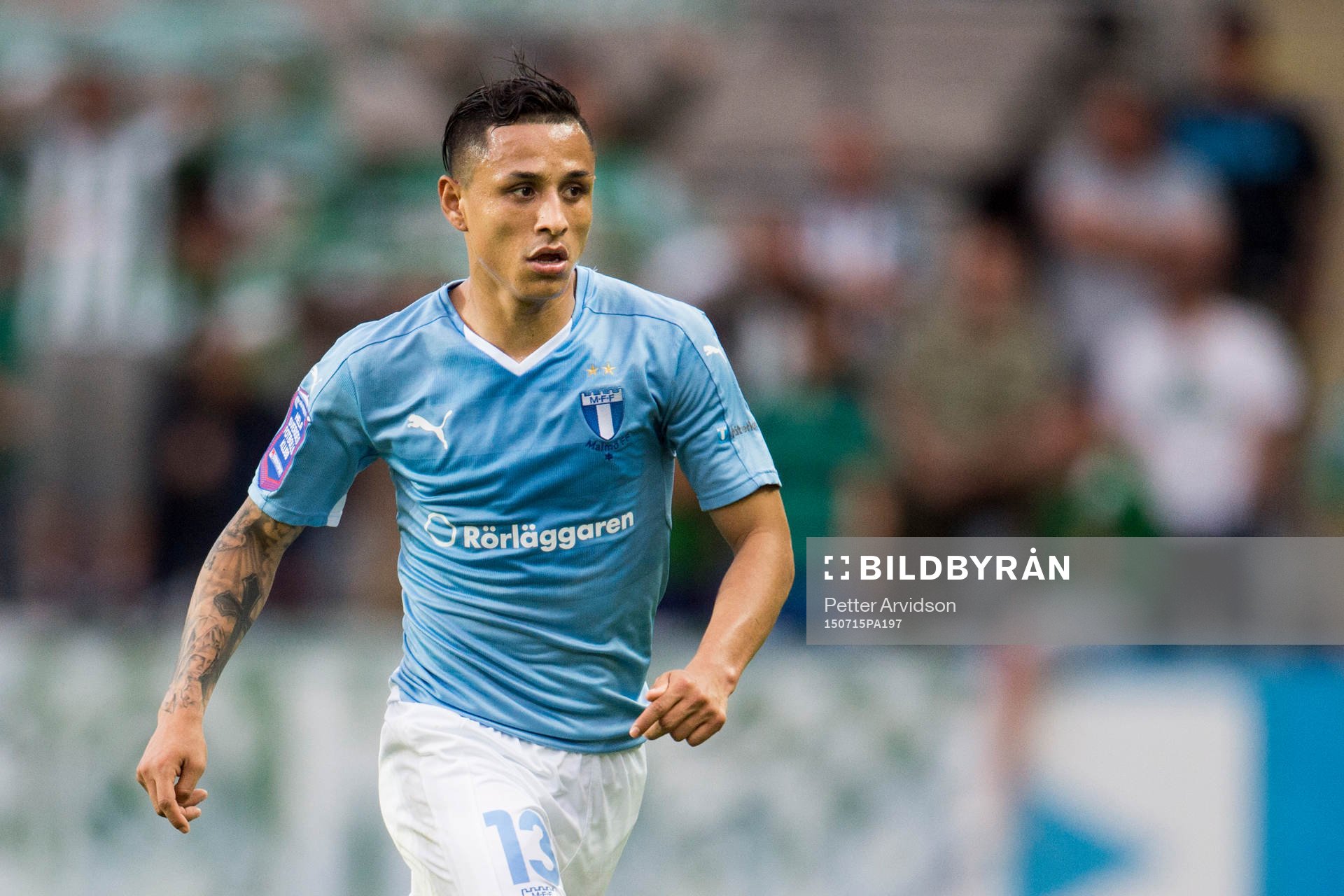 Malmö FFs Victor Yoshimar Yotun Flores