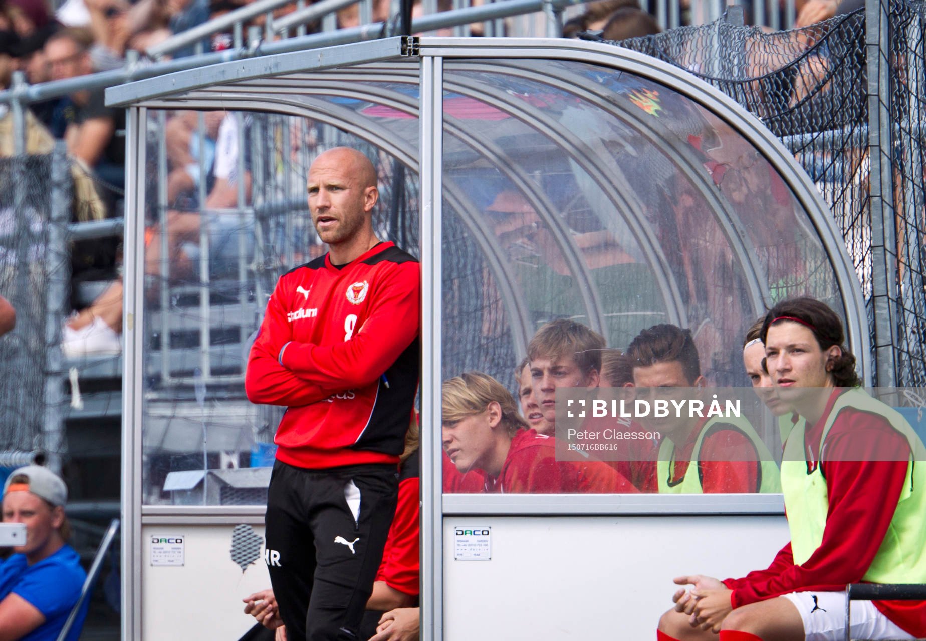 Kalmars tränare Henrik Rydström