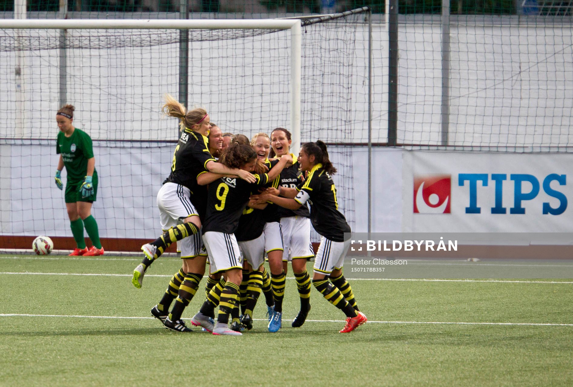 Semifinal AIK - Eskilstuna på Valhalla IP i Göteborg