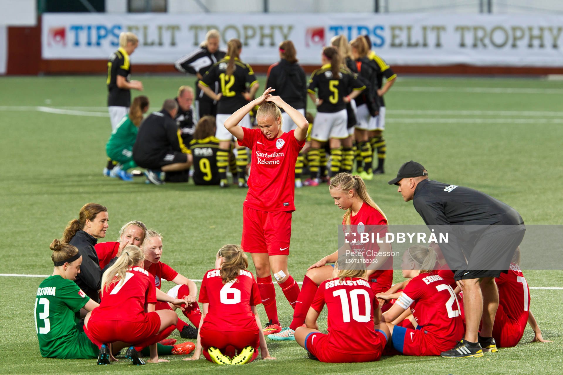 Semifinal AIK - Eskilstuna på Valhalla IP i Göteborg