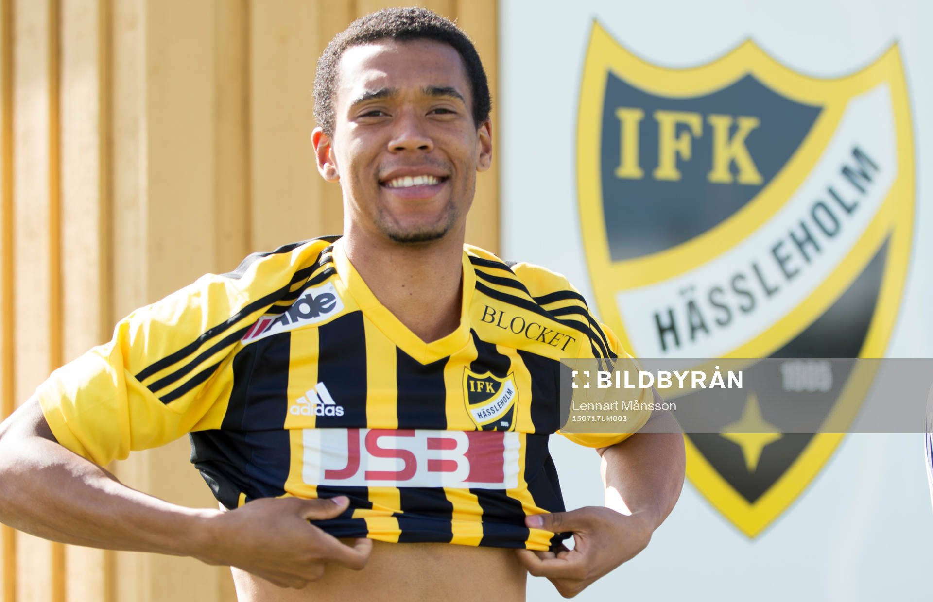IFK Hässleholms nyförvärv Kevin Thompson i Hässleholm
