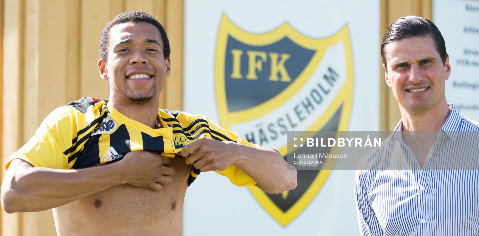 IFK Hässleholms nyförvärv Kevin Thompson i Hässleholm
