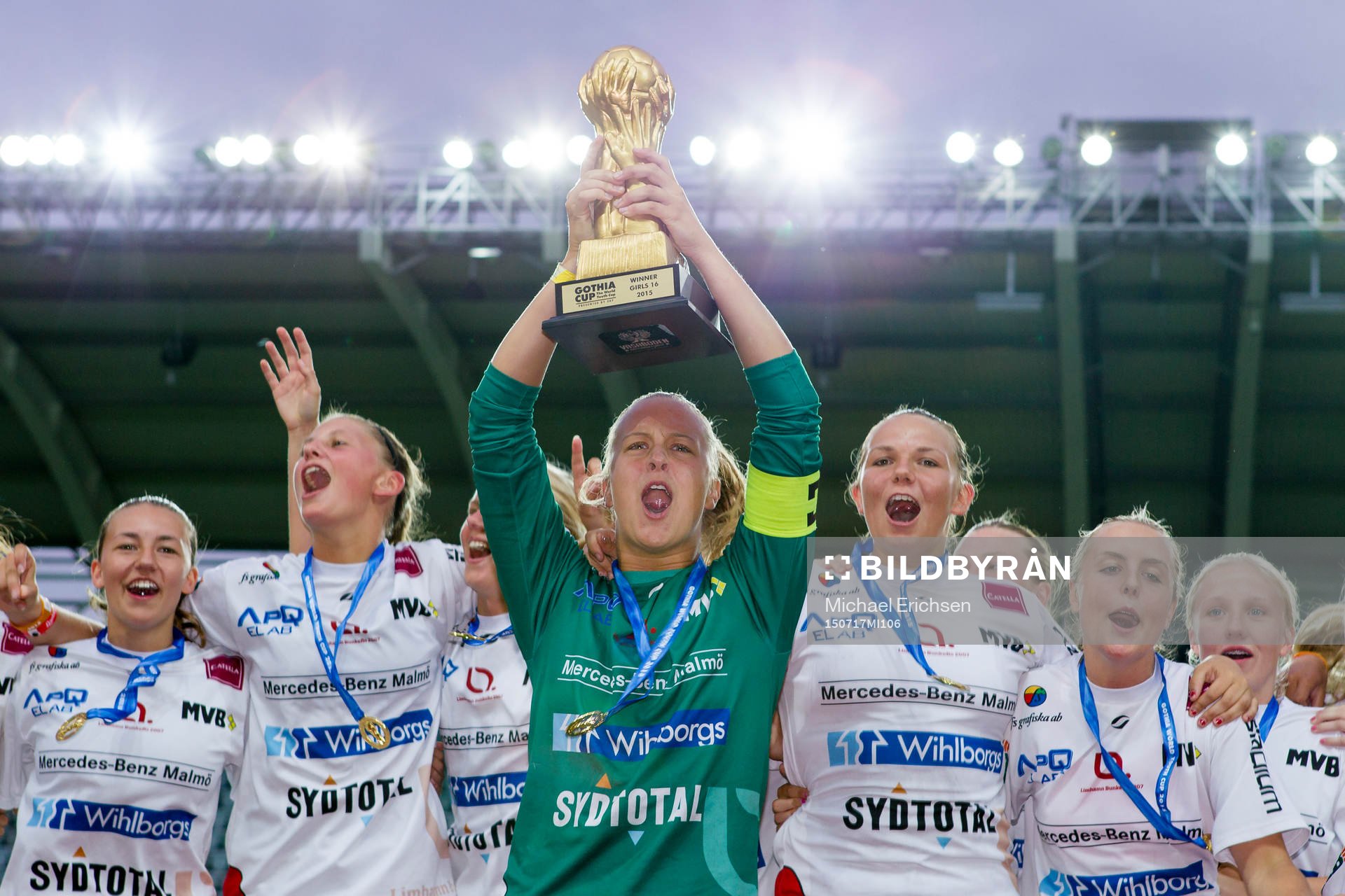 LB07 vinnare av G16-finalen i Gothia Cup mellan LB07 och BK