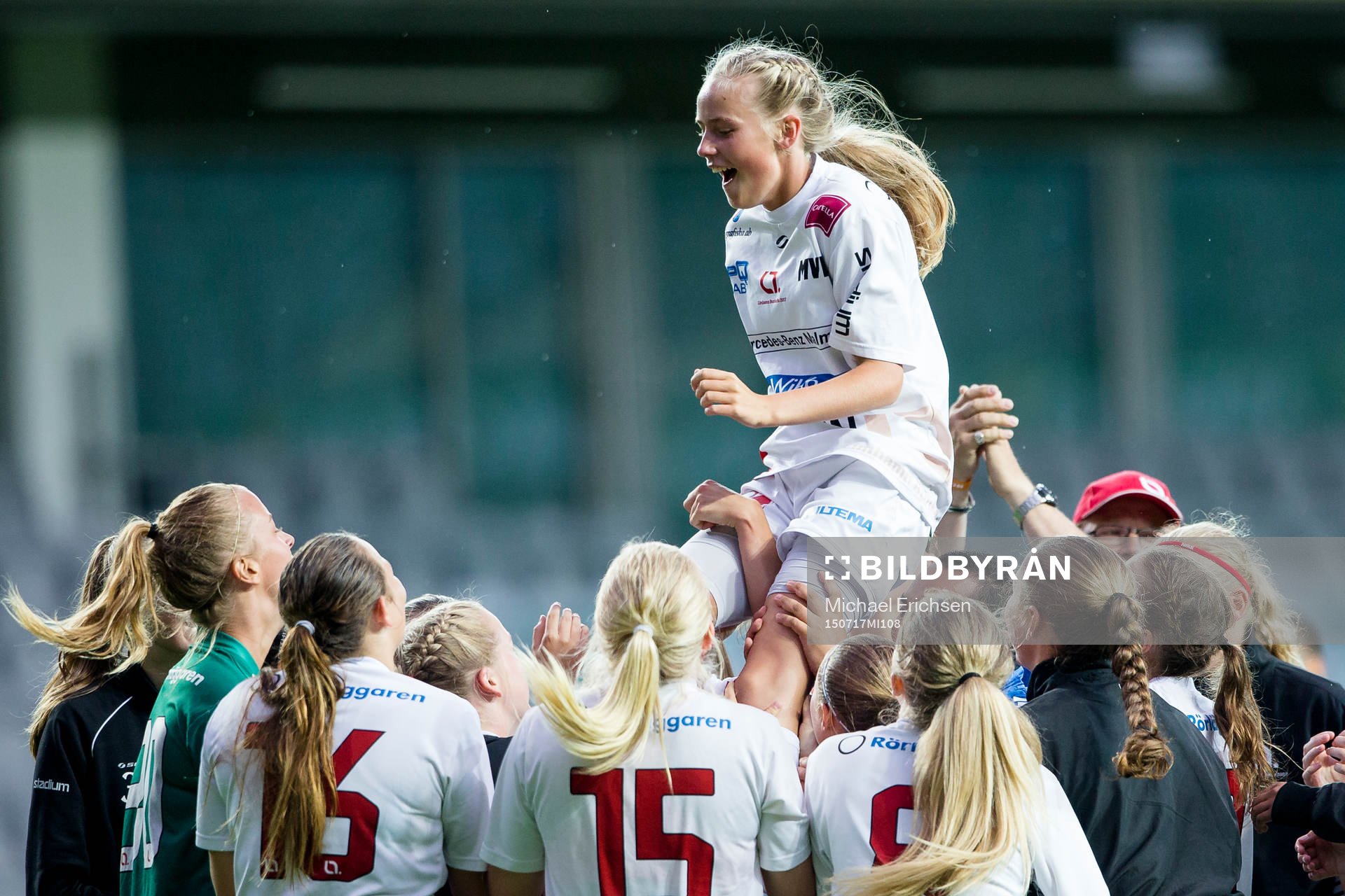  LB07 vinnare av G16-finalen i Gothia Cup mellan LB07 och BK Höllviken den 17 juli 2015 i Göteborg