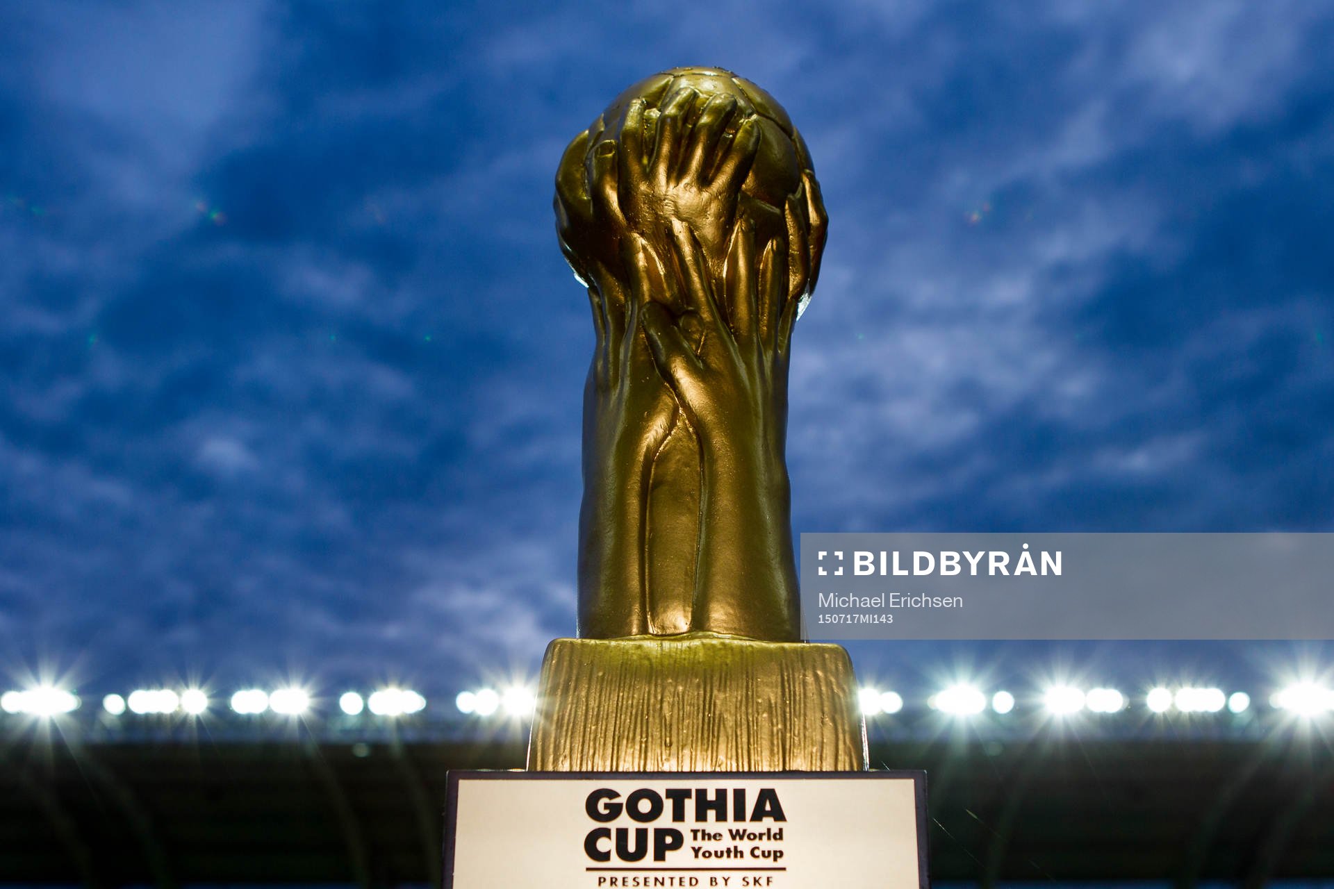 Gothia Cup pokalen på Gamla Ullevi