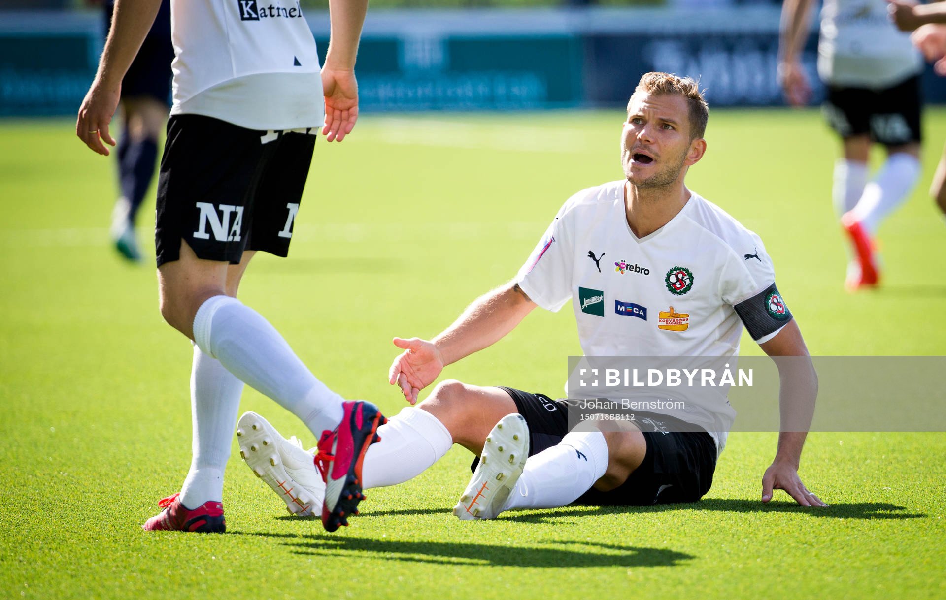Örebros Robert Åhman Persson deppar
