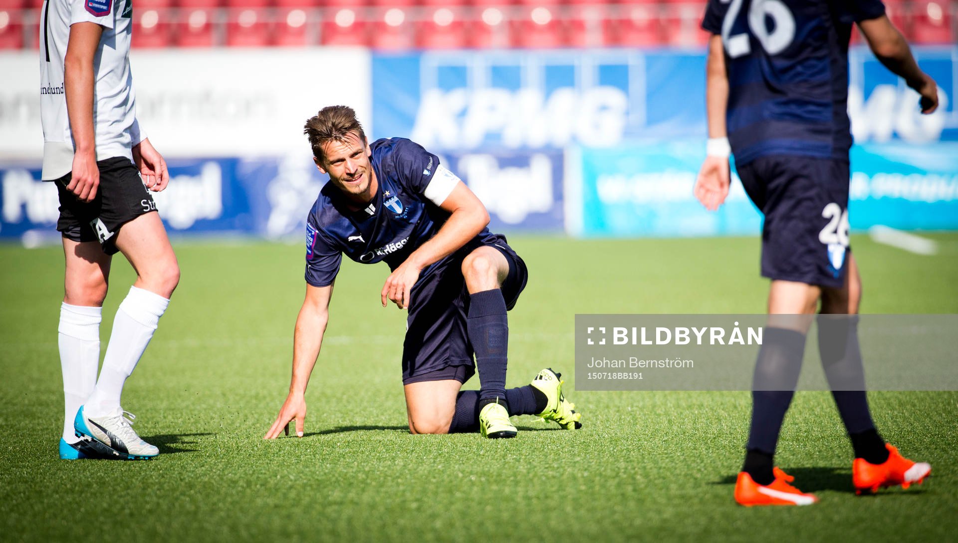 Malmö FFs Markus Rosenberg deppar