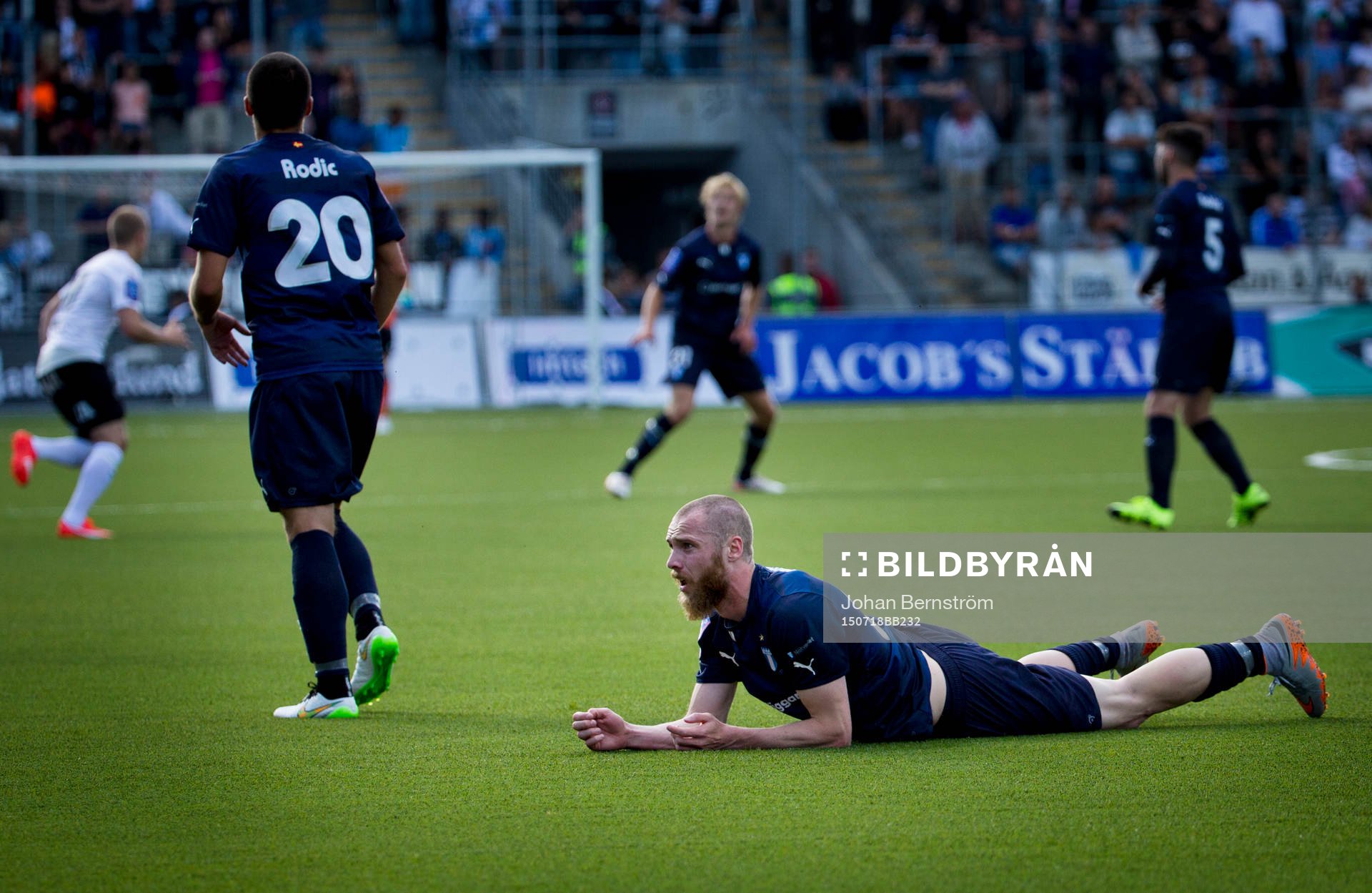 Malmö FFs Jo Inge Berget deppar