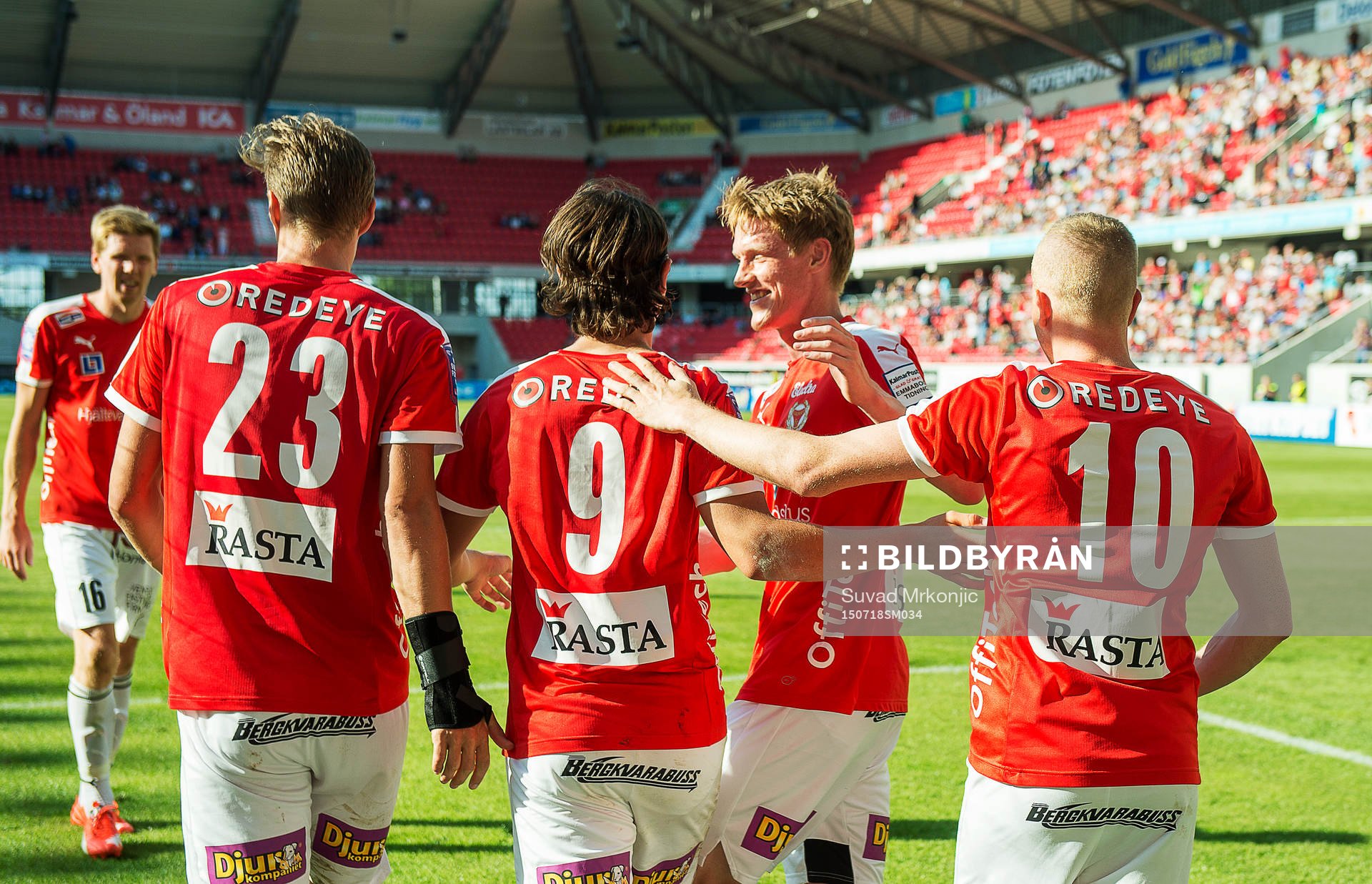 Kalmars Marcus Antonsson jublar