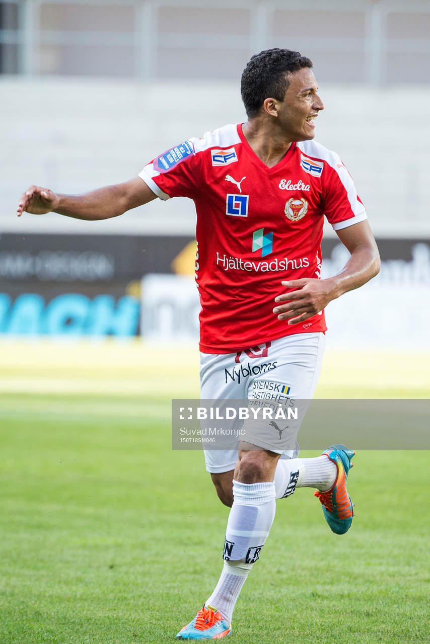 Kalmars Ismael Silva Lima jublar