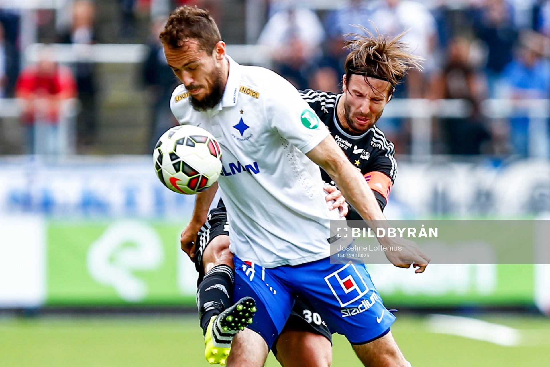 Norrköpings Emir Kujovic och IFK Göteborgs Mattias