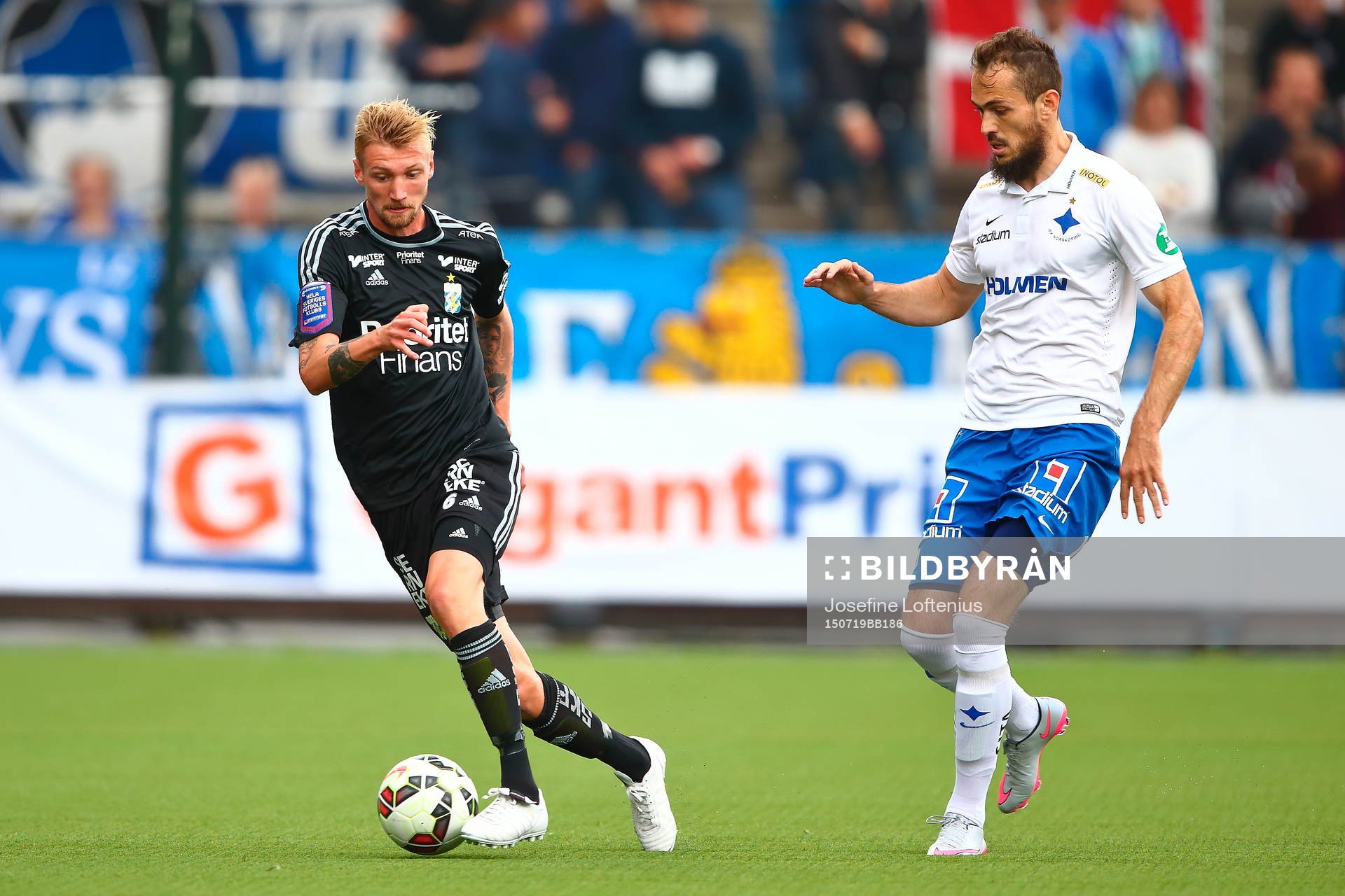 IFK Göteborgs Sebastian Eriksson och Emir Kujovic