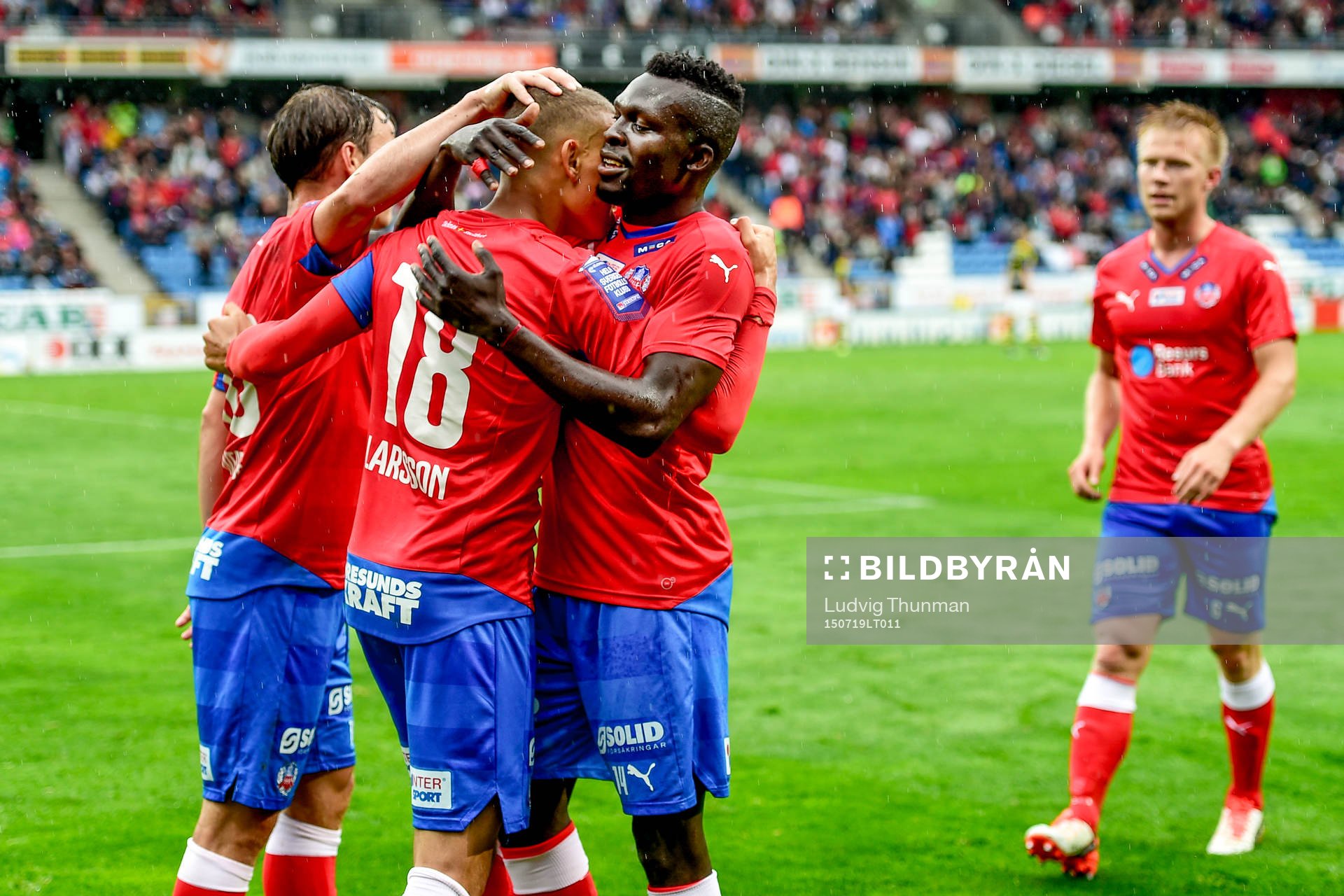Helsingborgs Lalawélé Atakora firar