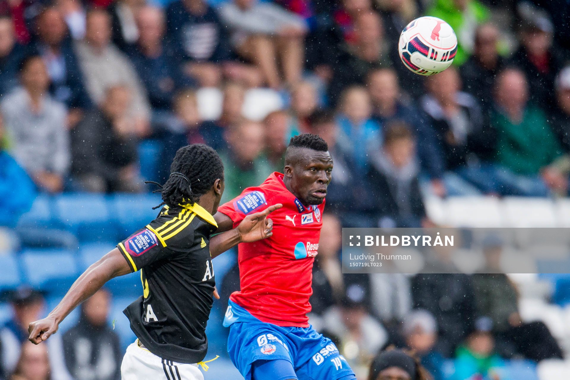 s Dickson Etuhu och Helsingborgs Lalawélé Atakora