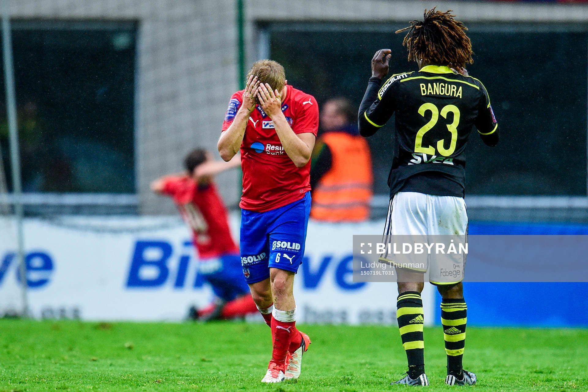 Helsingborgs Andreas Landgren deppar
