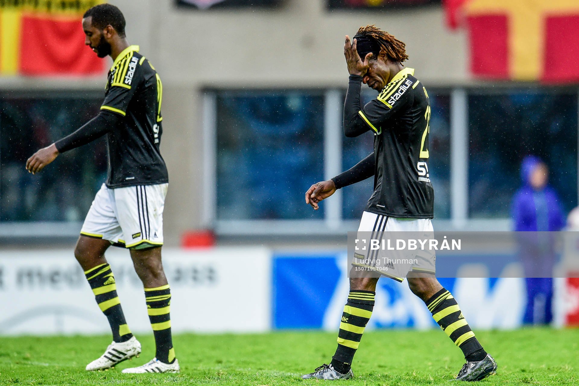 s Henok Goitom och Mohamed Bangura deppar
